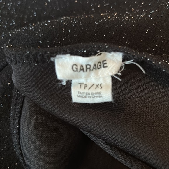 Gently Used, Garage, Womens, Sparkle Romper with elastic spaghetti straps - Picture 5 of 7